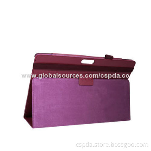 PU leather slim back stand cover case for Microsoft surface Pro 3